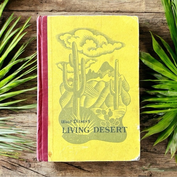 VINTAGE 1954 Walt Disney’s Living Desert - A True-Life Adventure Hardcover - Picture 1 of 16